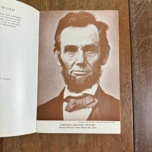 1940s 1950s The Tomb of Abraham Lincoln Springfield Illinois souvenir pamphlets - Picture 7 of 14